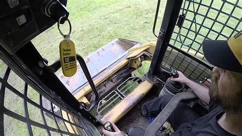 cat controls skid steer|cat emergency seat stop button.